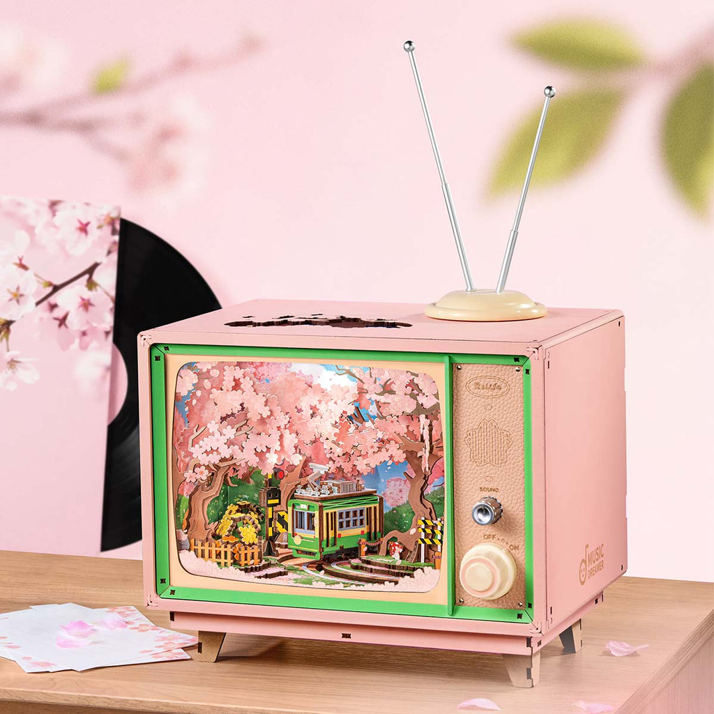 Rolife DIY Music Box- Sakura Dreamy Tour AMT02