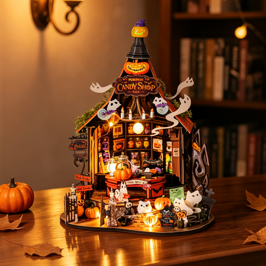 Rolife DIY Miniature House - Haunted Candy House DG186