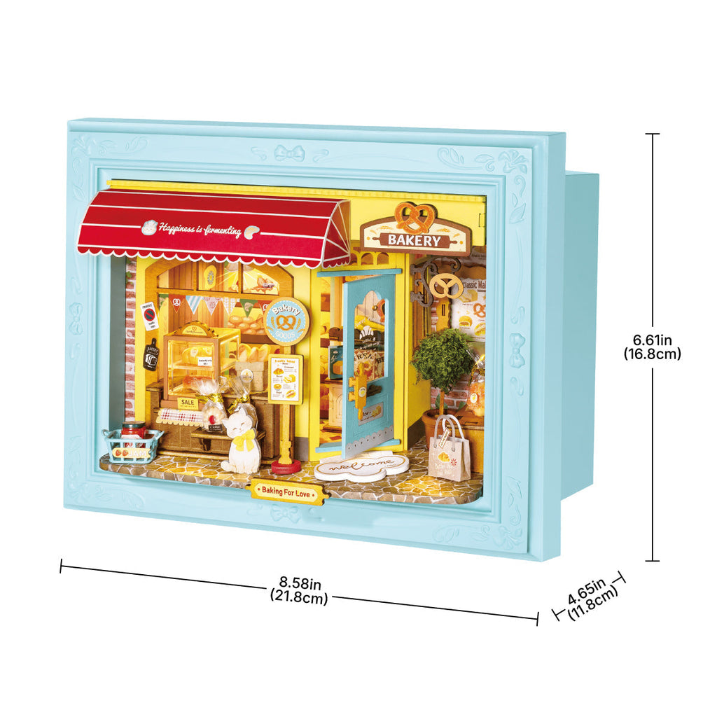 Rolife 3D Wooden Puzzle - Fluffy Cat Bakery DP001