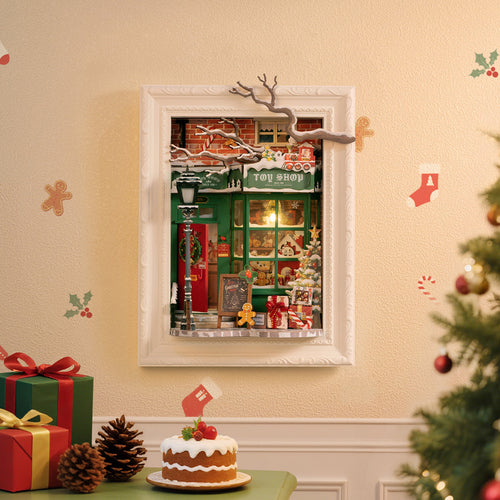 Rolife 3D Wooden Puzzle - Santa's Toy Shop  DP006