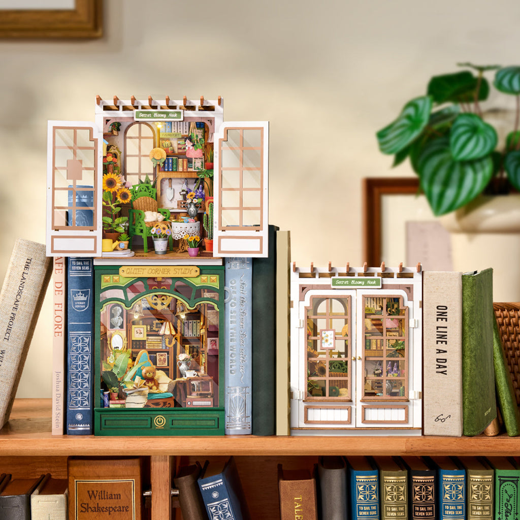 Rolife DIY Book Nook Kit - Secret Bloomy Nook TGE04